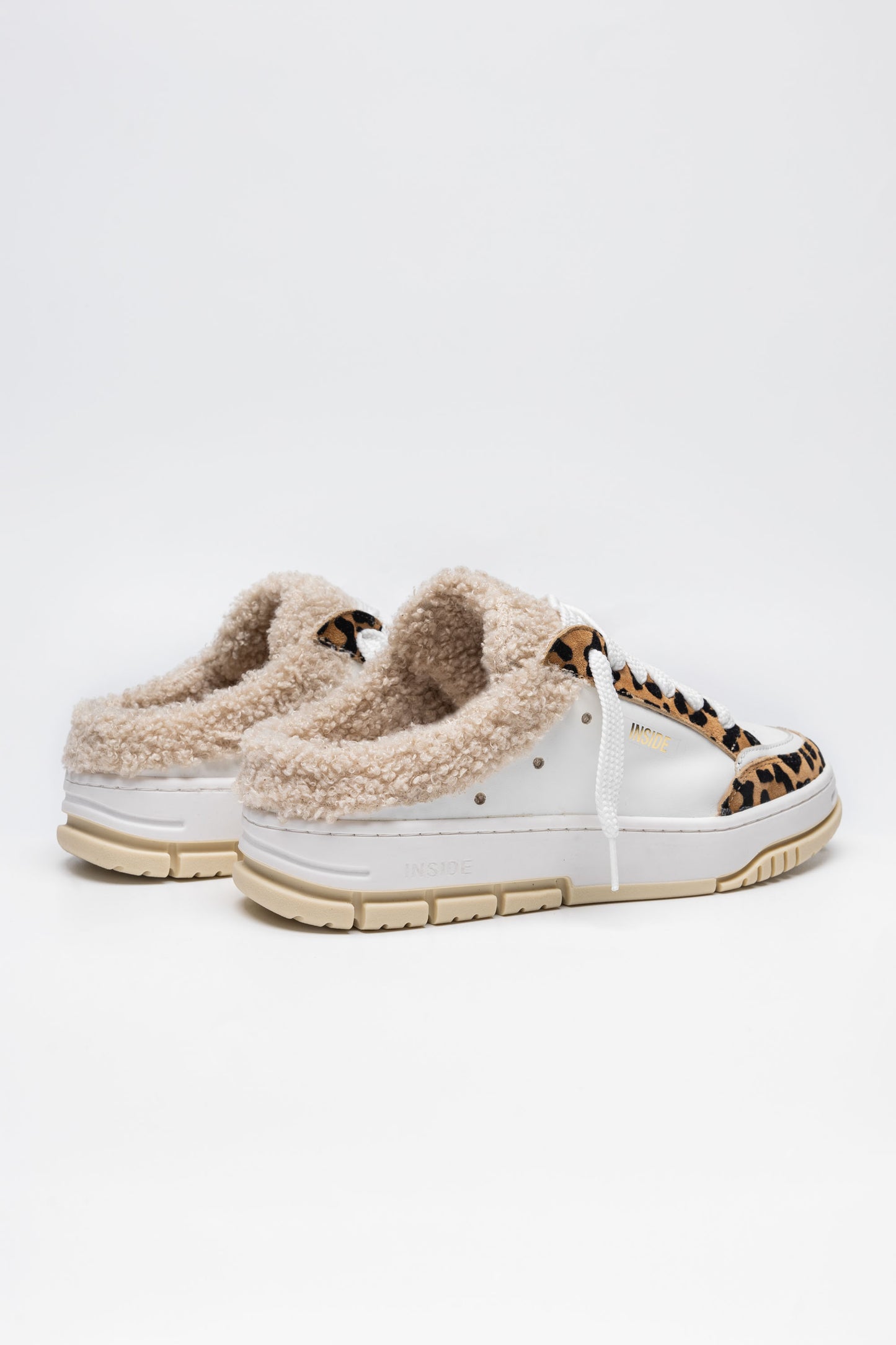 Sneakers iris Sabot in pelle maculata