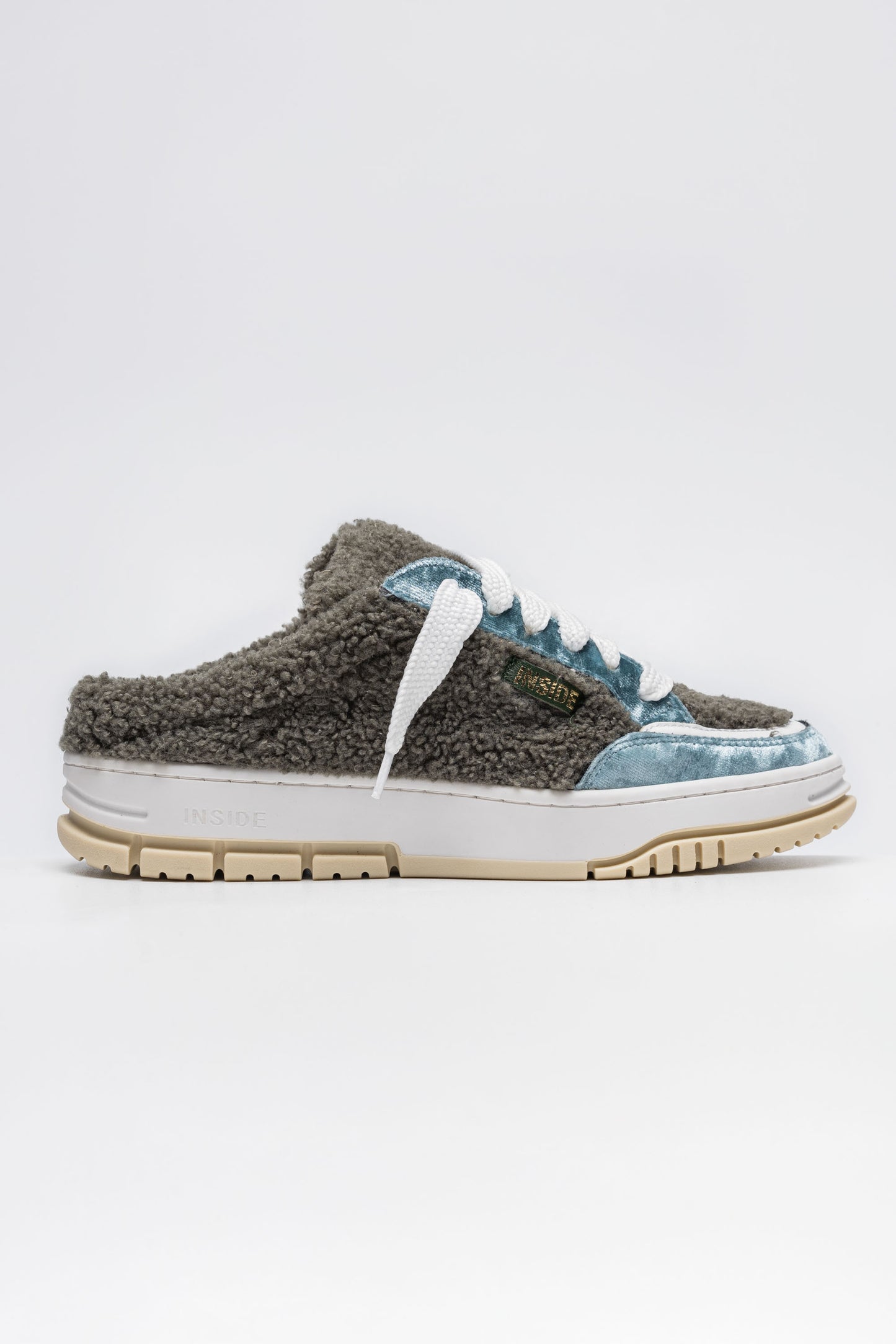 Sneakers iris Sabot in pelliccia/velluto