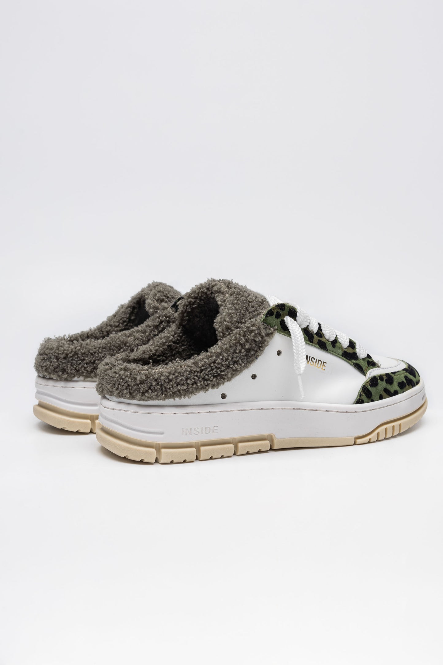 Sneakers iris Sabot in pelle maculata