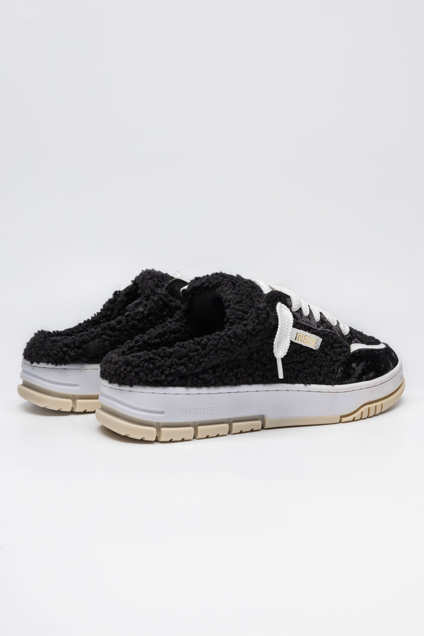 Sneakers iris Sabot in pelliccia/velluto