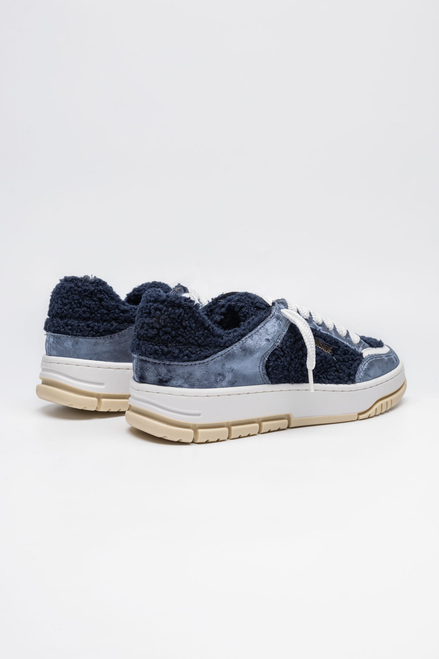 Sneakers Iris in pelliccia/velluto